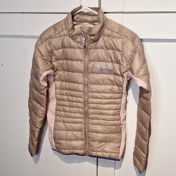 cotopaxi Jackets & Blazers - Cotopaxi Tan and Pink Women's Jacket